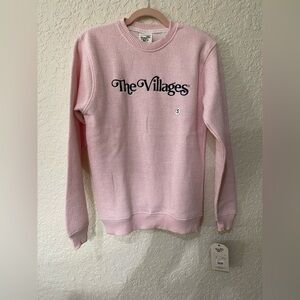 Pink Crew Neck Sweater/Sweatshirt